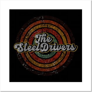 The SteelDrivers vintage design on top Posters and Art